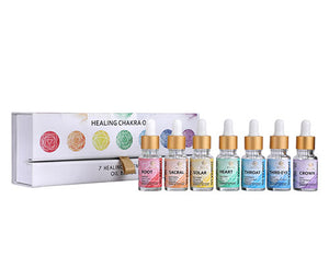Chakra Series Essential Oil Blend Gift Set, Pack of 7