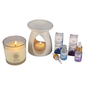 Premium Aromatherapy Gift Set with Chakra Series Oils