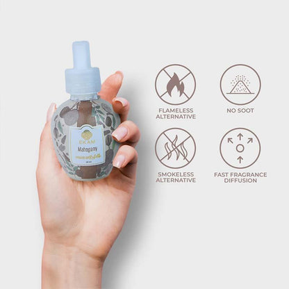 Mahogany Scented Plug-In Air Freshener Pack