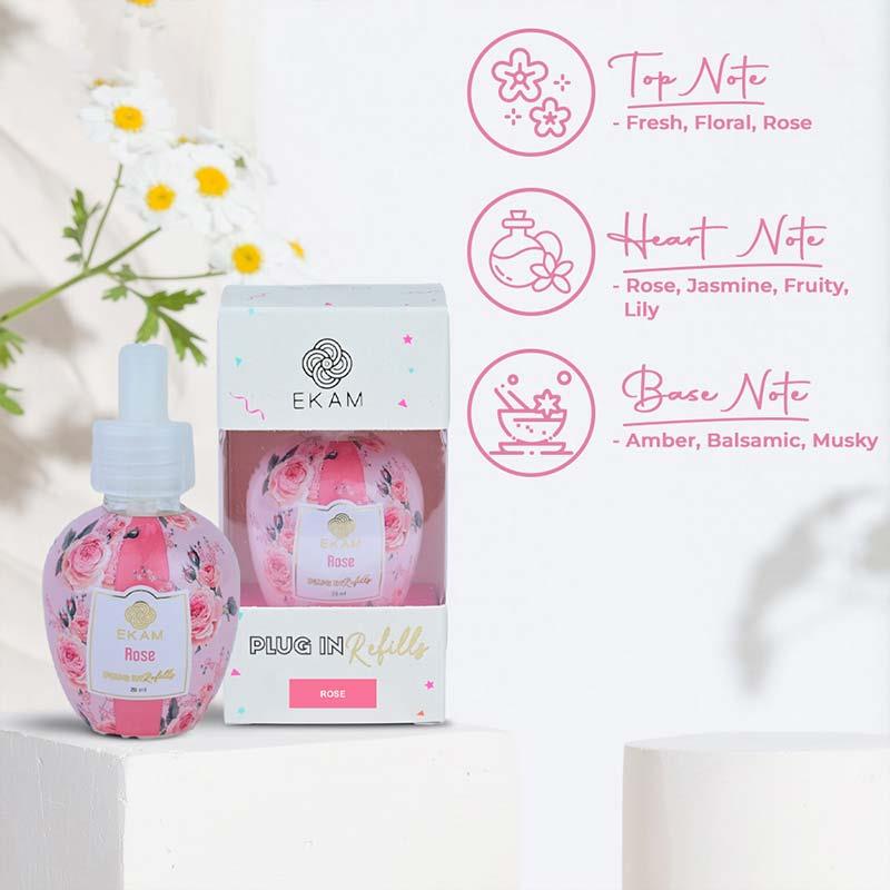 Rose Scented Plug In Air Freshener Refill