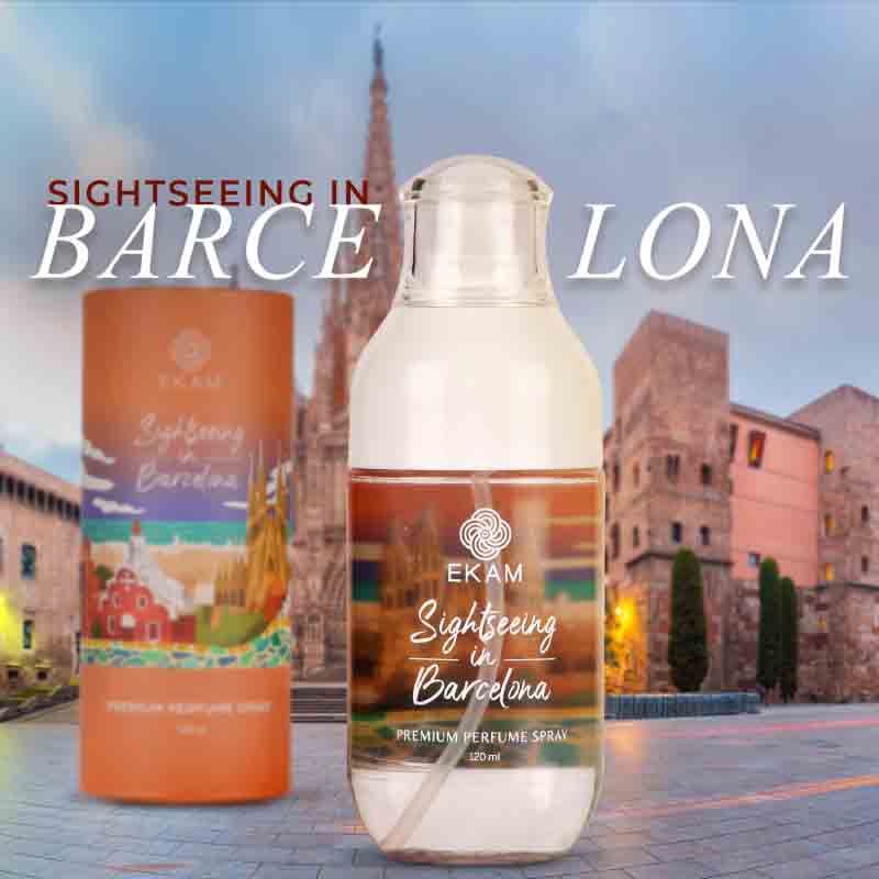 Sightseeing in Barcelona Perfume Spray, 120ML