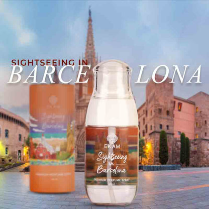 Pack of 2 Perfume Sprays - 60 ml (Sightseeing in Barcelona + Weekends in Goa)