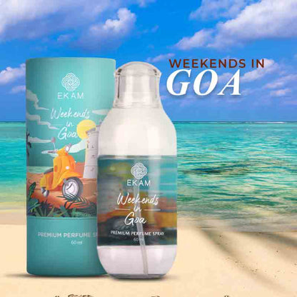 Pack of 2 Perfume Sprays - 60 ml (Sightseeing in Barcelona + Weekends in Goa)