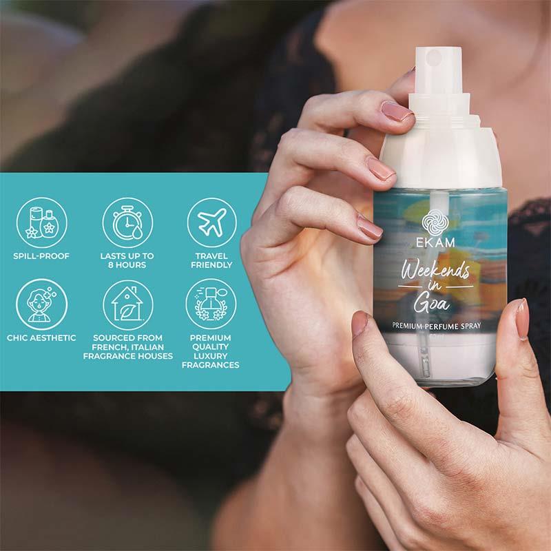 Weekends in Goa Perfume Spray, 60 ml