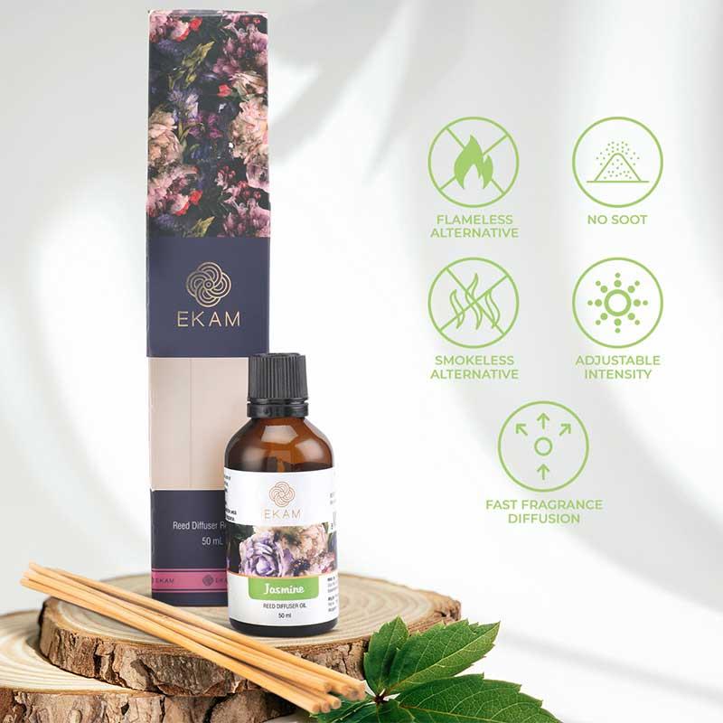 Jasmine Reed Diffuser Refill Pack, 50ml