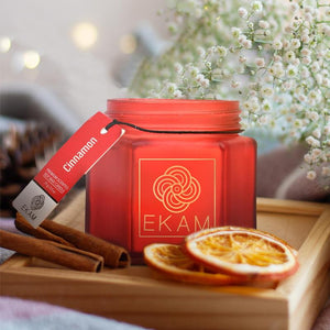 Cinnamon Hexa Jar Scented Candle