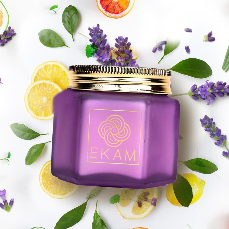 Lavender Hexa Jar Scented Candle