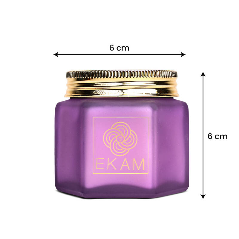 Lavender Hexa Jar Scented Candle
