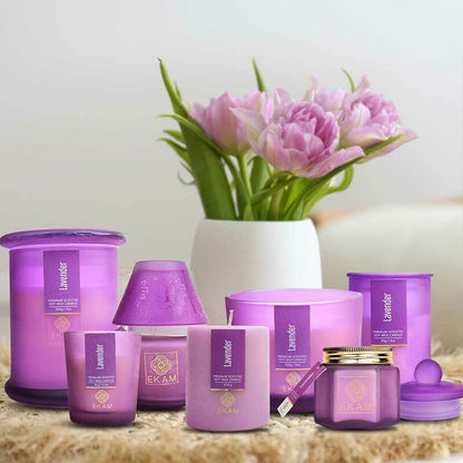 Lavender Pillar Scented Candle