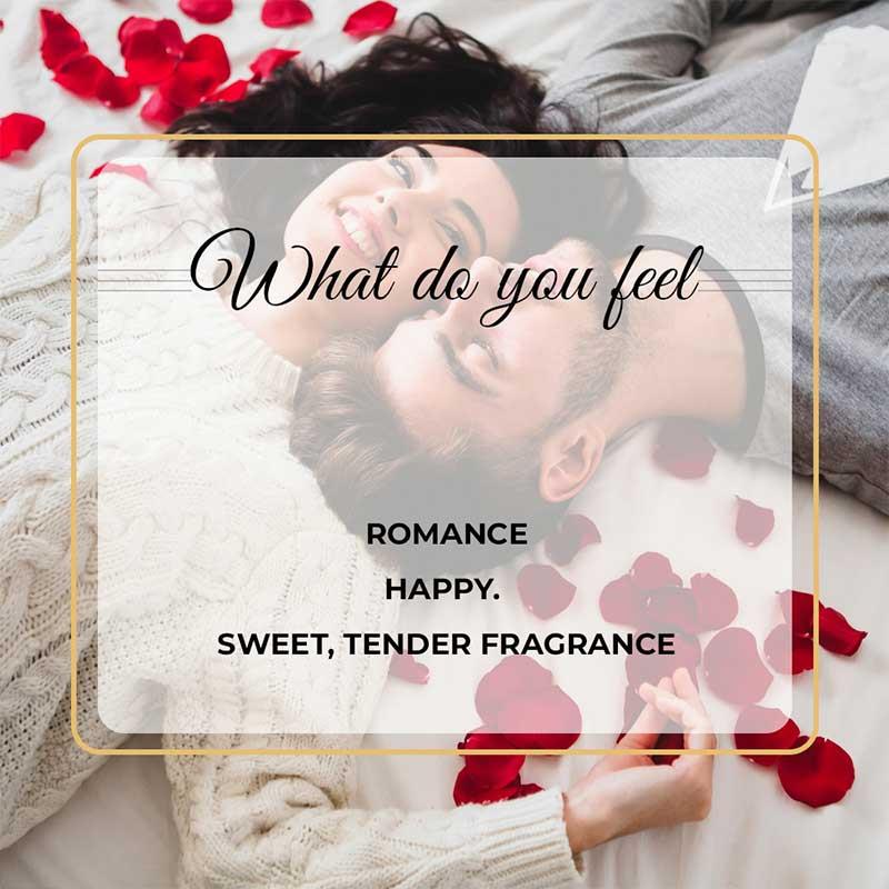 Rose Pillar Scented Candle