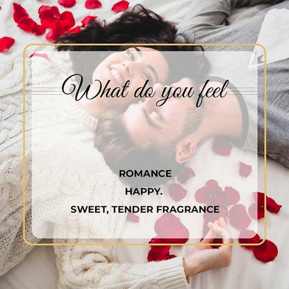 Rose Pillar Scented Candle