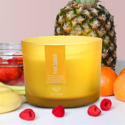 Fruit Splash 3 Wick Scented Candle