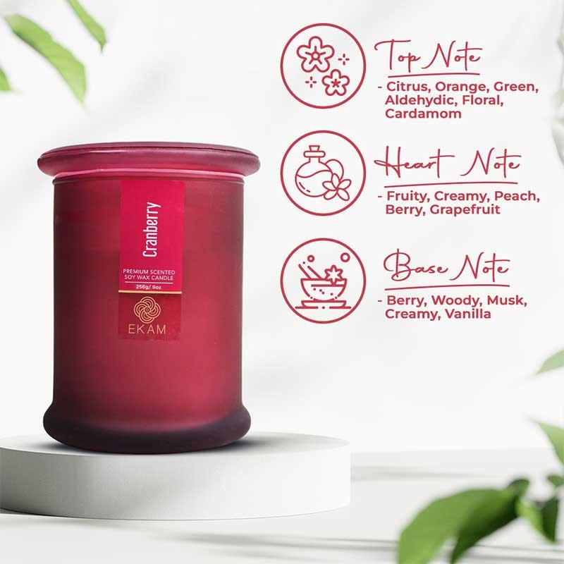 Cranberry Ring Jar Scented Candle
