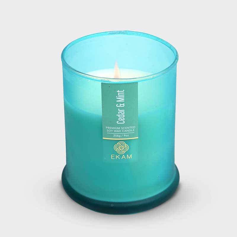 Cedar &amp; Mint Ring Jar Scented Candle