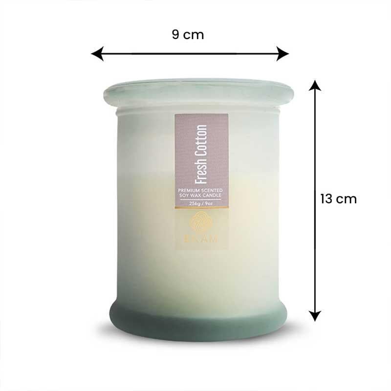 Fresh Cotton Ring Jar Scented Candle