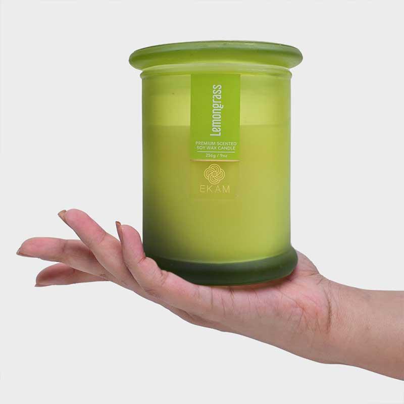 Lemongrass Ring Jar Scented Candle