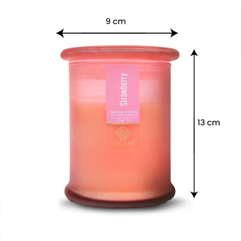 Strawberry Ring Jar Scented Candle