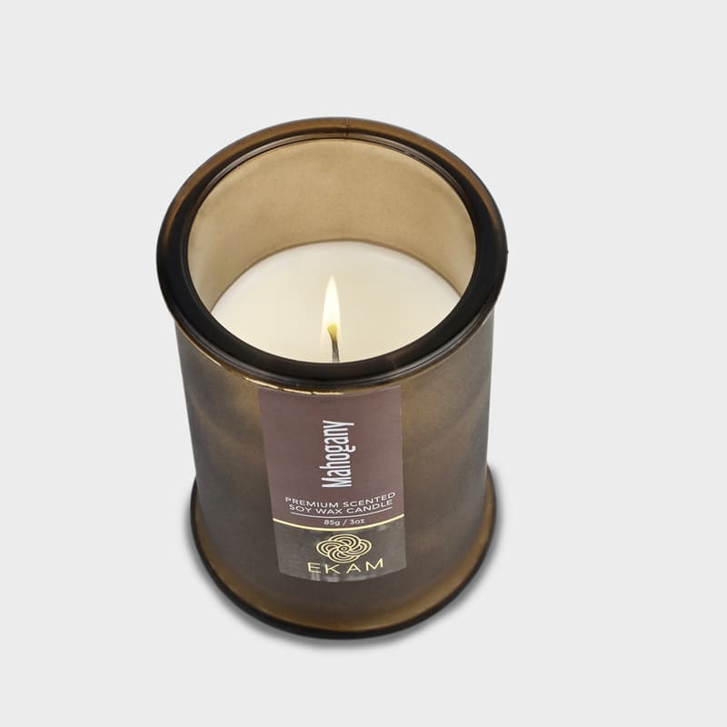 Mahogany Apothecary Jar Scented Candle