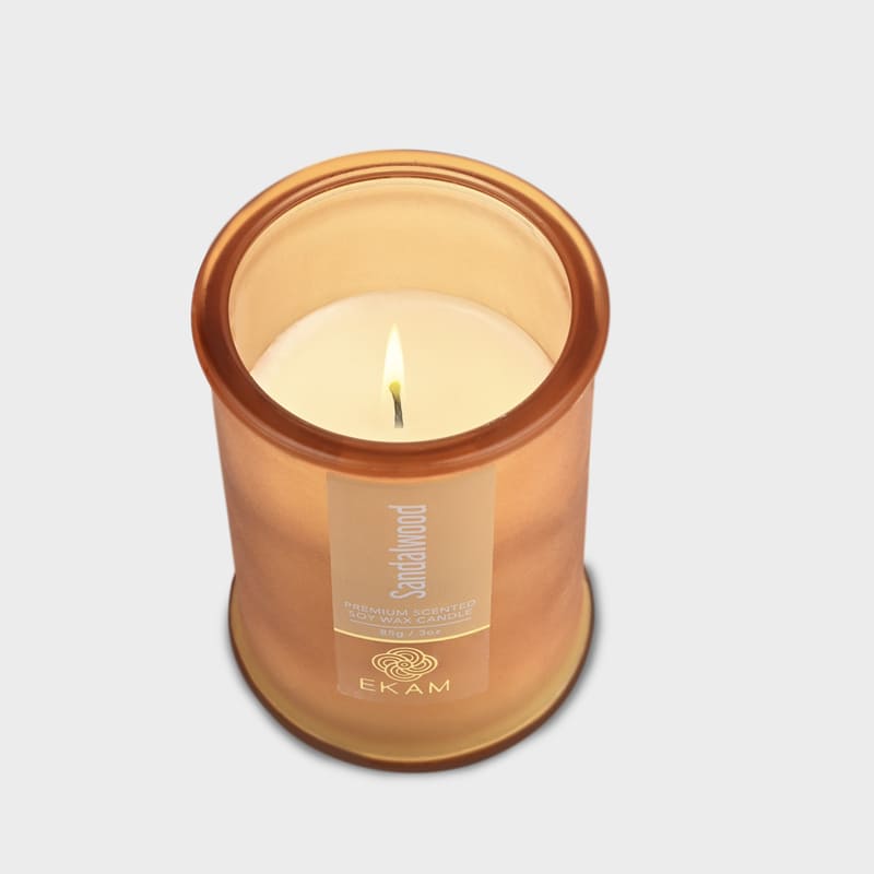 Sandalwood Apothecary Jar Scented Candle