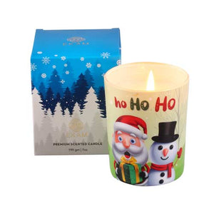 Ho Ho Ho Christmas Jar Candle