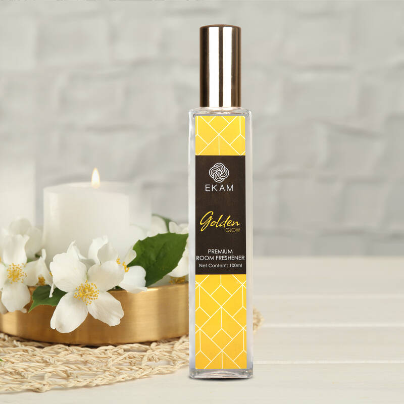 Golden Glow Room Freshener Spray