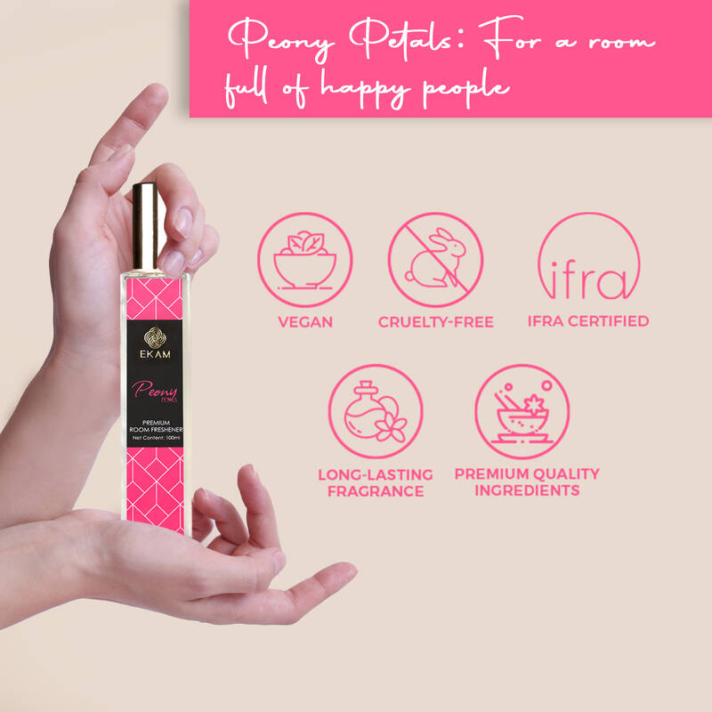 Peony Petals Room Freshener Spray