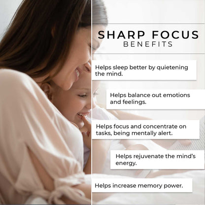 Sharp Focus Pure Essential Oil Blend, Aromatherapy Series