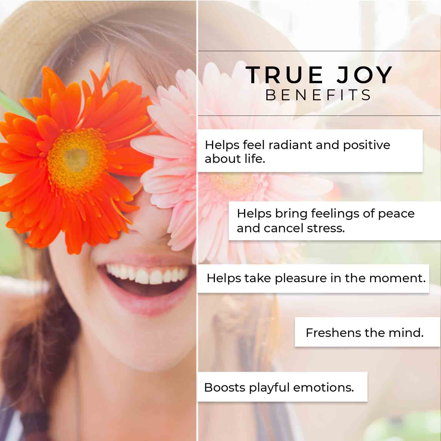 True Joy Pure Essential Oil Blend, Aromatherapy Series