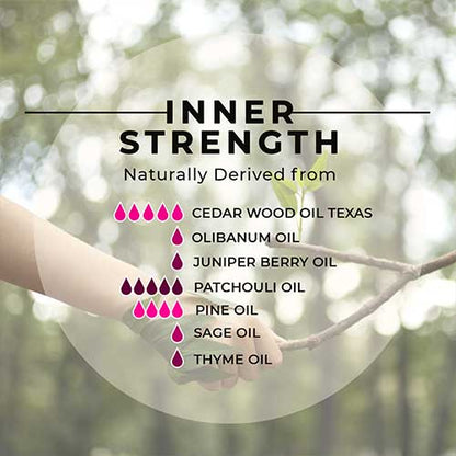 Inner Strength Pure Essential Oil Blend, Aromatherapy Series